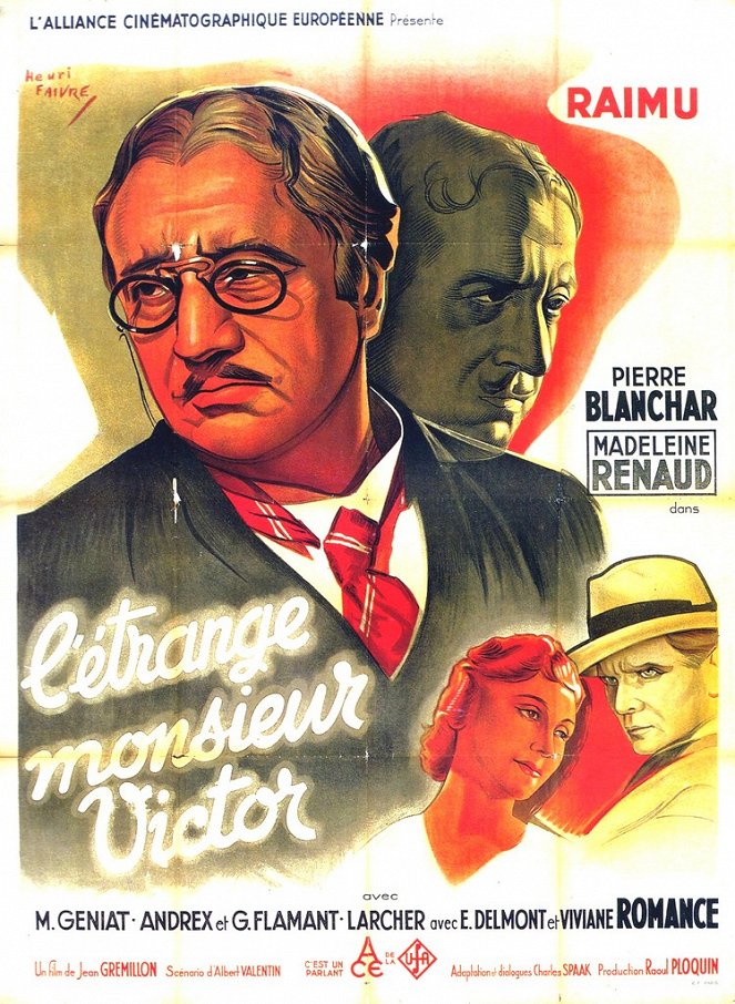 L'étrange Monsieur Victor - Plagáty