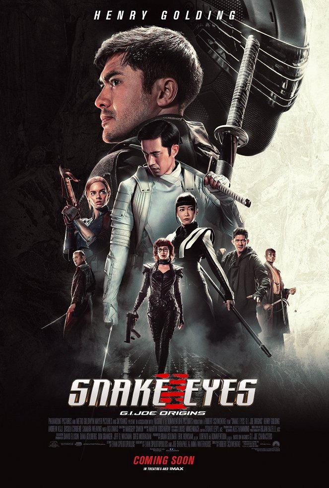Snake Eyes: A Origem dos G.I. Joe - Cartazes