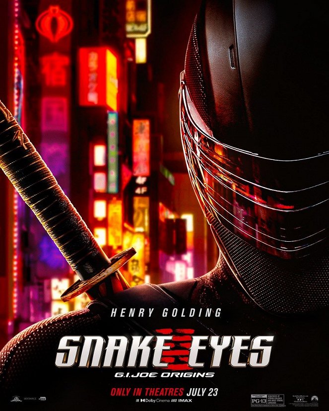 Snake Eyes: A Origem dos G.I. Joe - Cartazes