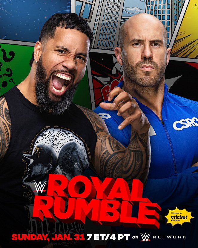 WWE Royal Rumble - Carteles