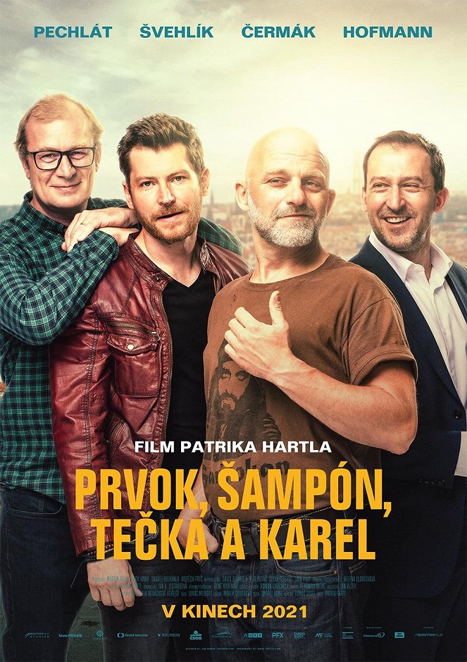 Prvok, Šampón, Tečka a Karel - Posters