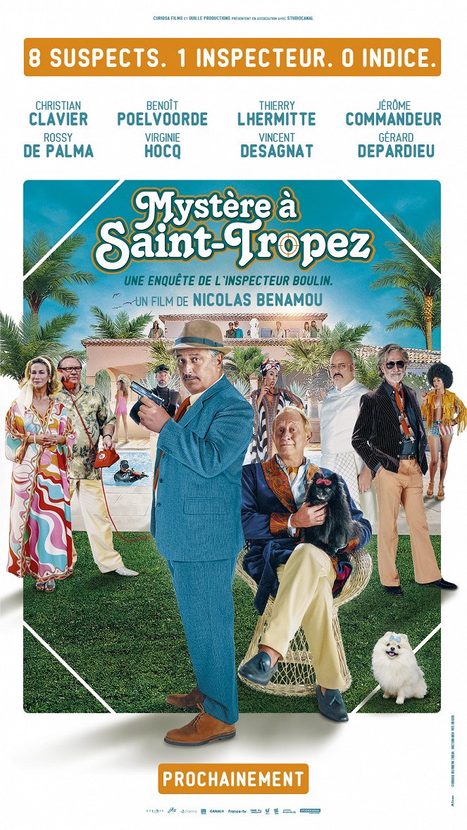 Mystère à Saint-Tropez - Posters