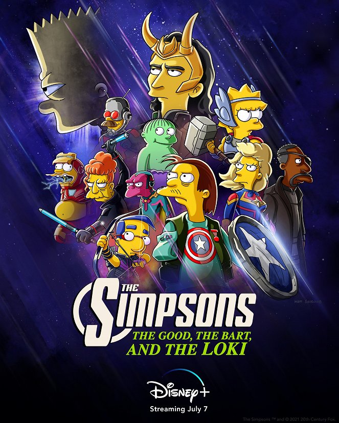 The Simpsons: The Good, the Bart, and the Loki - Cartazes
