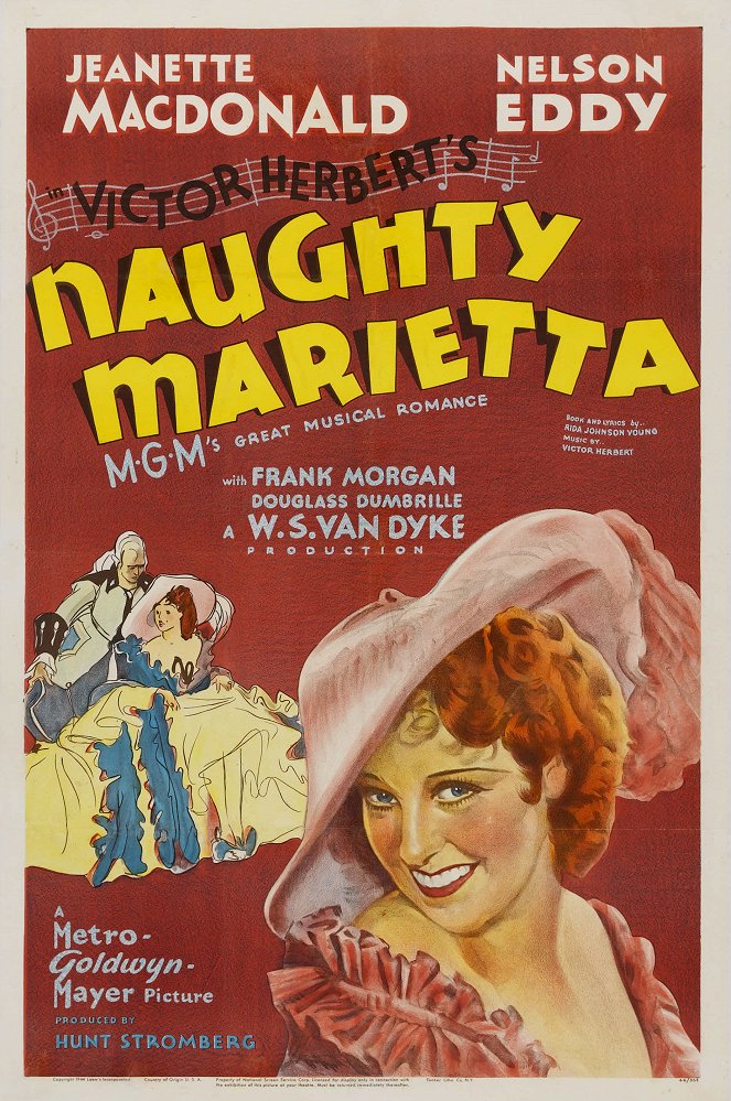 Naughty Marietta - Plakate