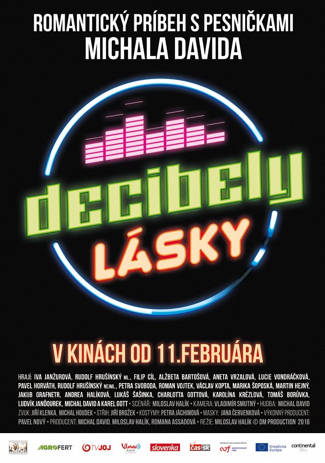 Decibely lásky - Plagáty