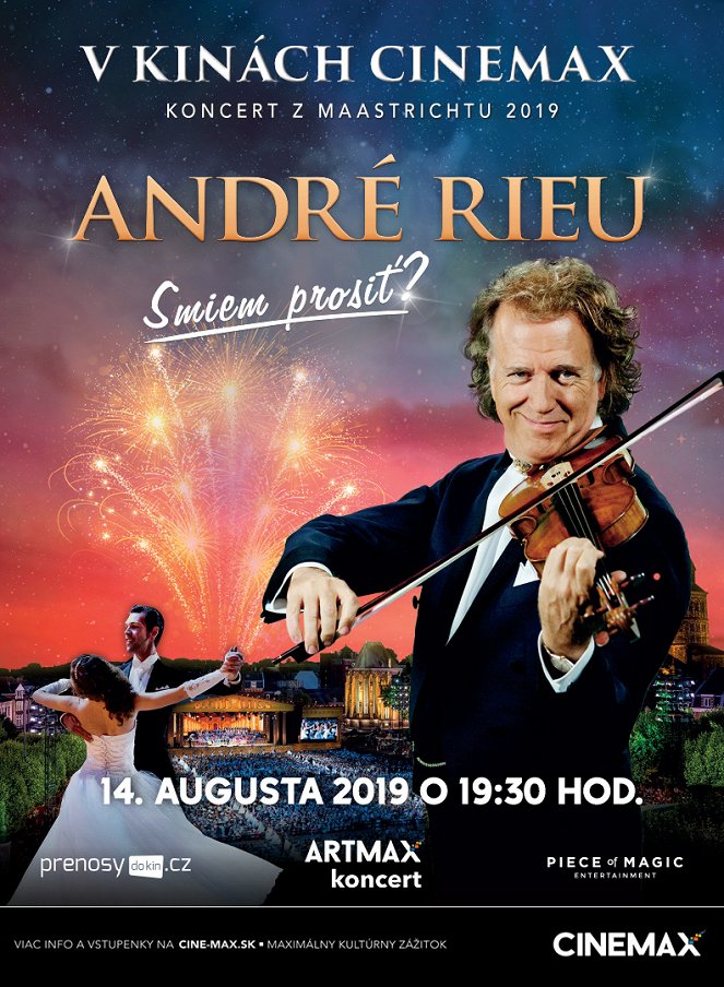 André Rieu - Smiem prosiť? Maastricht 2019 - Plagáty