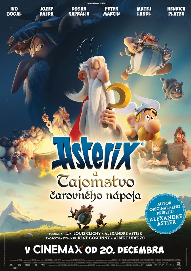 Asterix a tajomstvo čarovného nápoja - Plagáty