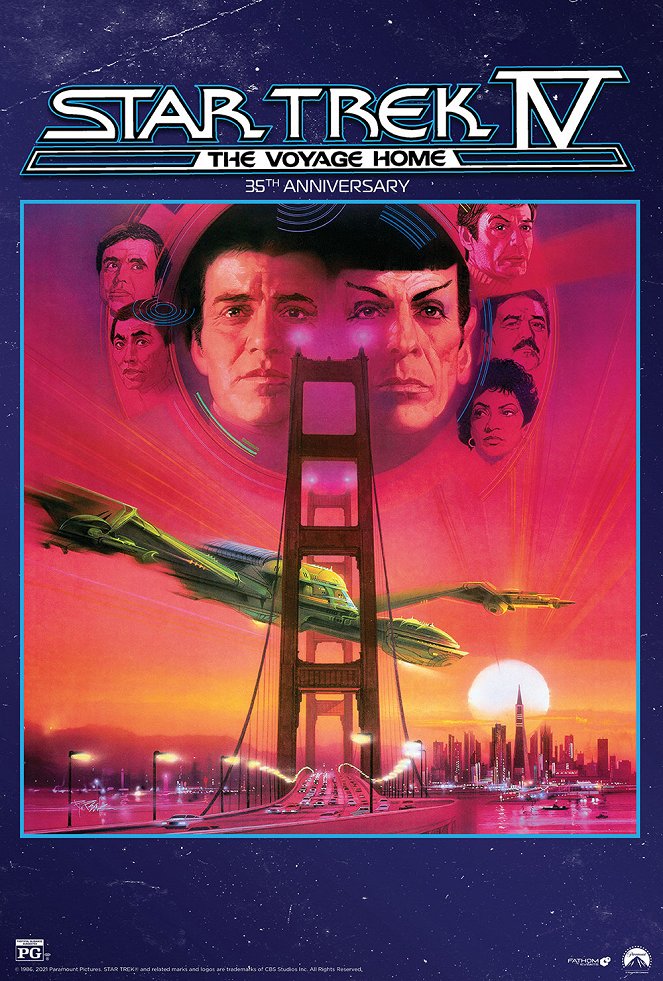 Star Trek IV: Powrót na Ziemię - Plakaty