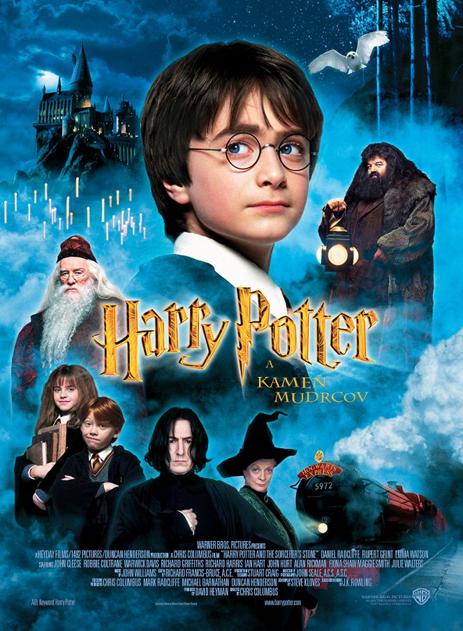 Harry Potter a Kameň mudrcov - Plagáty