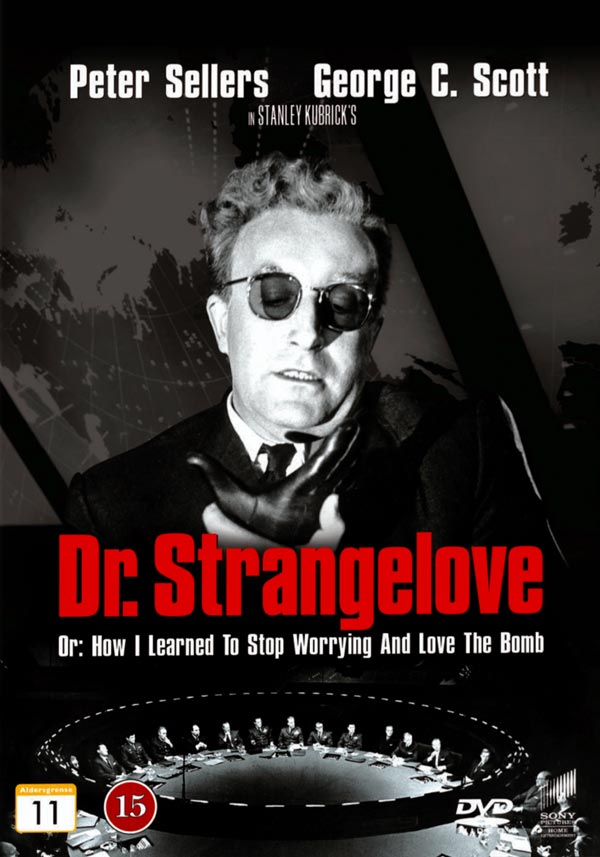 Dr. Strangelove, eller: Hur jag slutade ängslas och lärde mig älska bomben - Julisteet