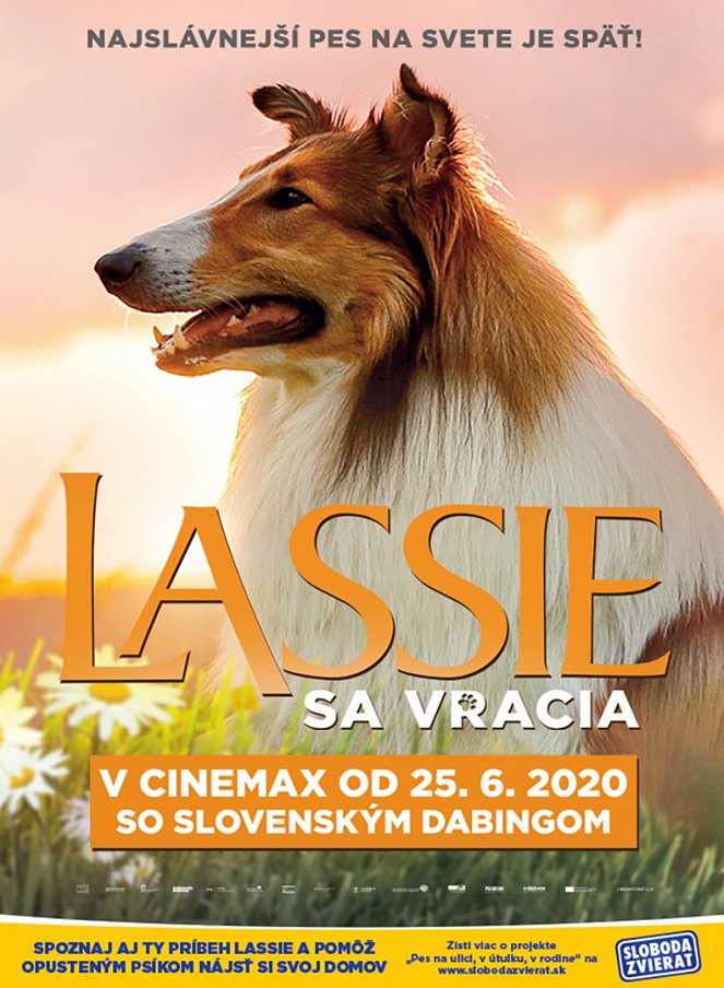 Lassie sa vracia - Plagáty