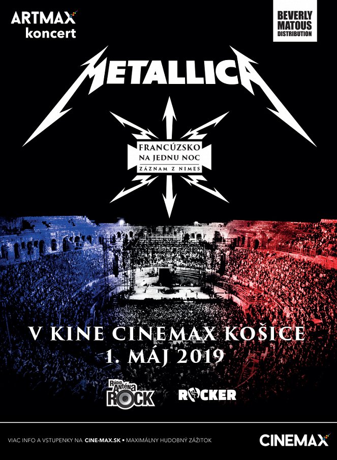 Metallica - Francúzsko na jednu noc - Plagáty