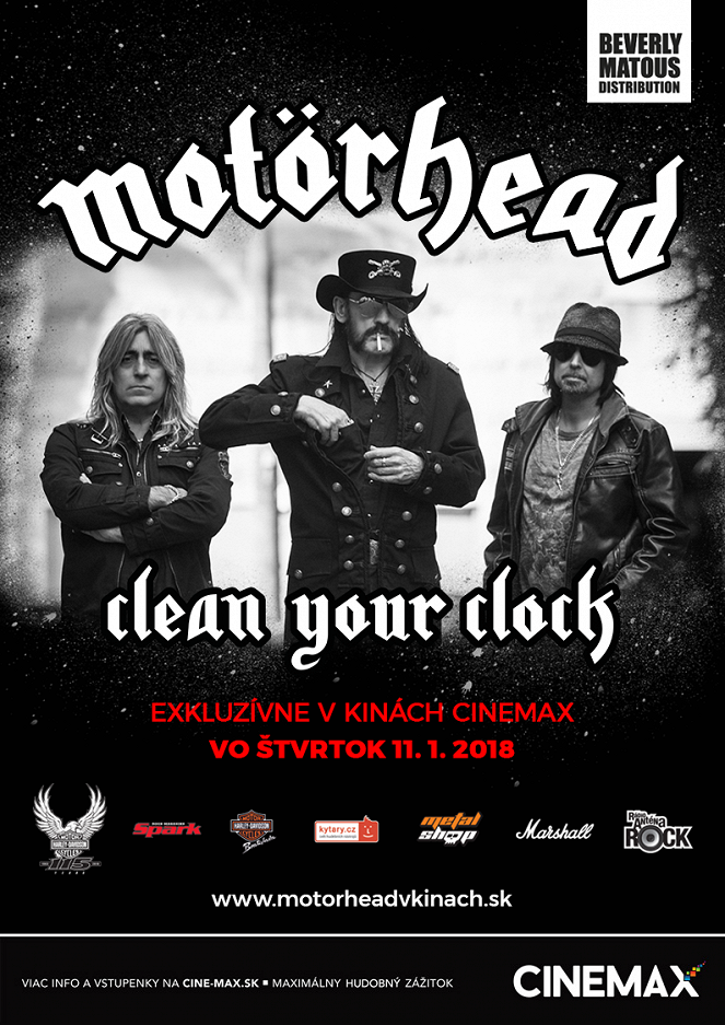 Motörhead: Clean Your Clock - Plagáty