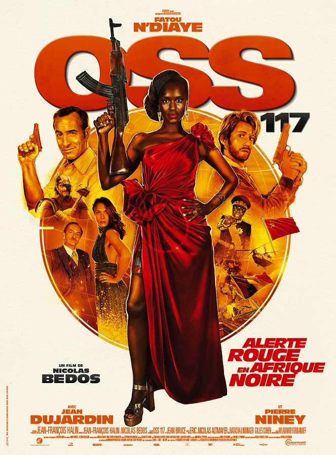 OSS 117 : Alerte rouge en Afrique noire - Julisteet