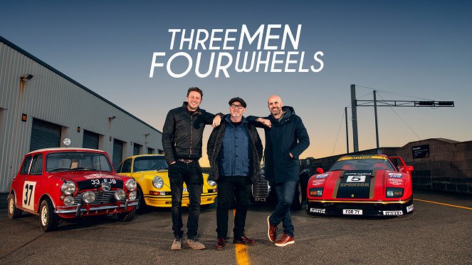 Three Men Four Wheels - Cartazes