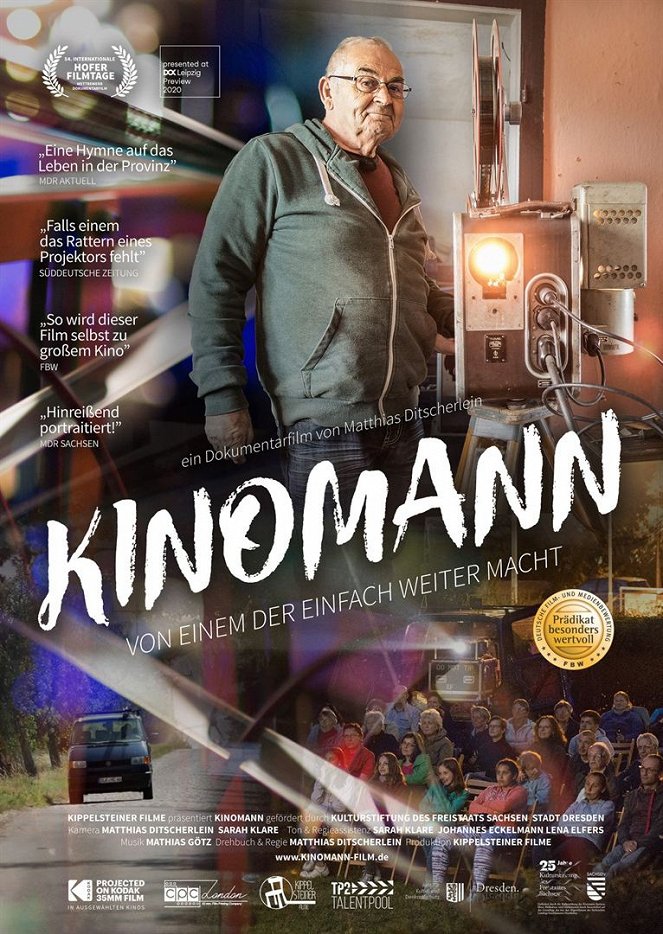Kinomann - Von einem der einfach weiter macht - Plagáty