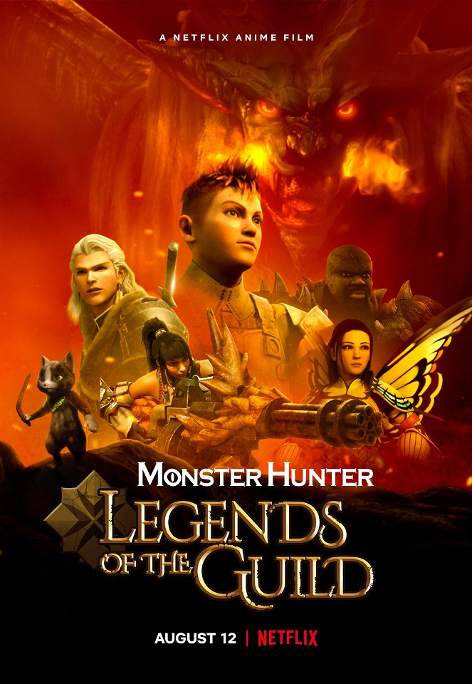 Monster Hunter: Legends of the Guild - Affiches