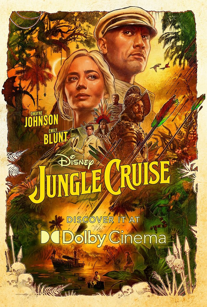 Jungle Cruise: A Maldição nos Confins da Selva - Cartazes