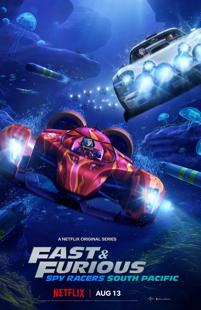 Fast & Furious Spy Racers - Fast & Furious Spy Racers - Staffel 5: Südpazifik - Plakate