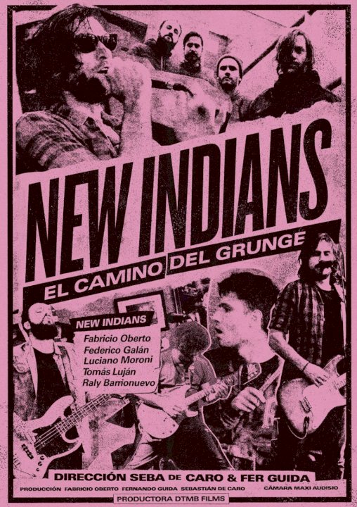New Indians, el camino del grunge - Julisteet
