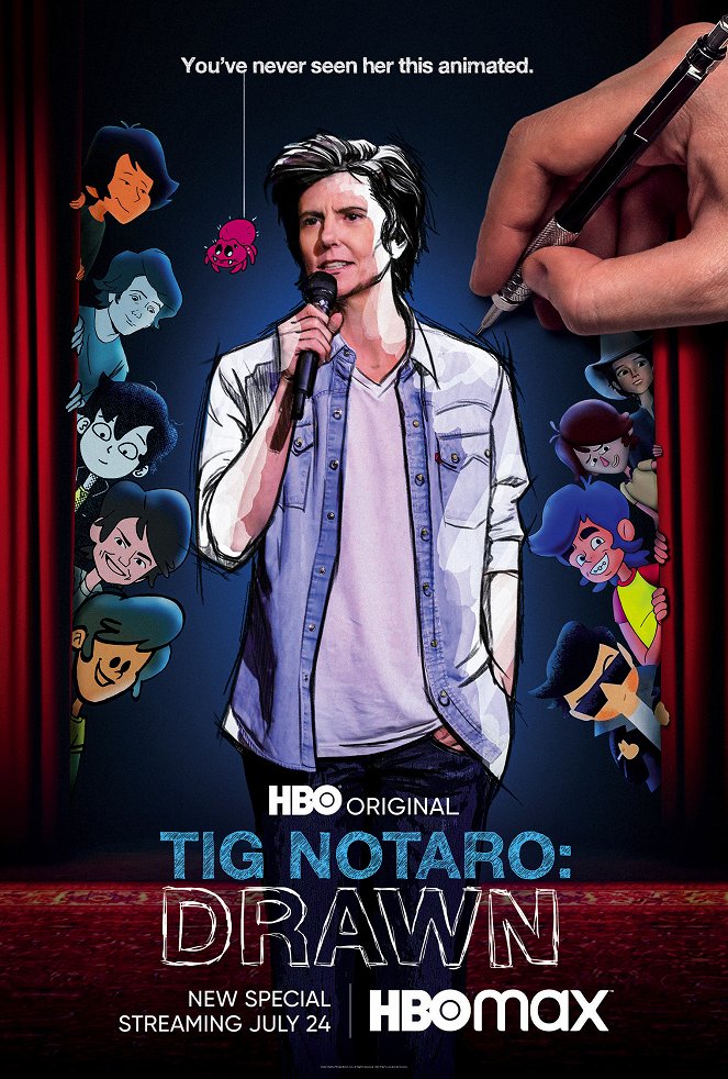 Tig Notaro: Drawn - Plakate