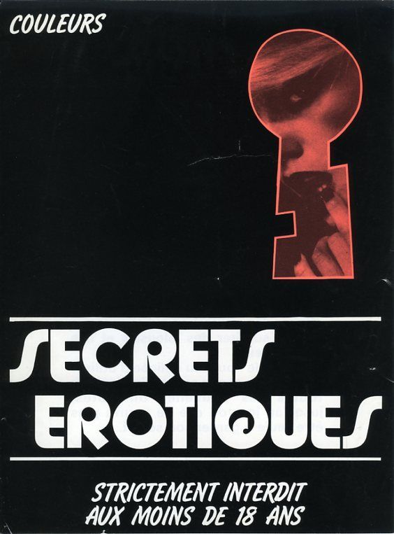 Secrets érotiques - Affiches