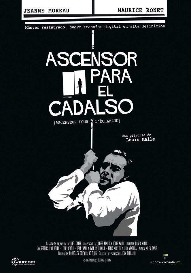 Ascensor para el cadalso - Carteles