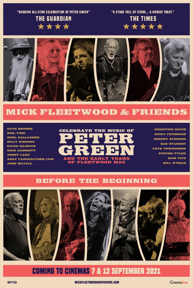 Mick Fleetwood & Friends Celebrate the Music of Peter Green - Posters