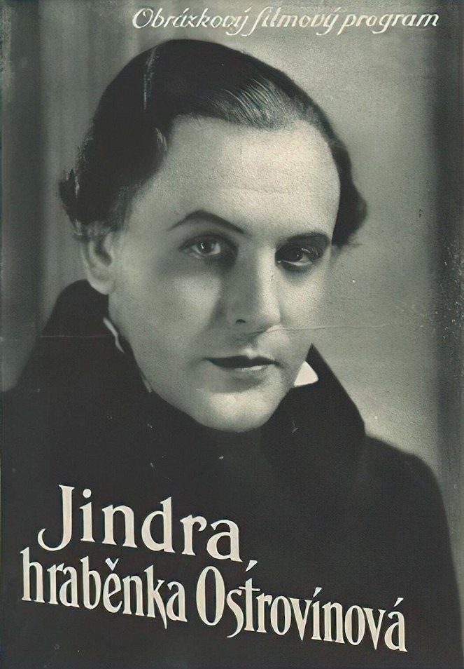 Jindra, hraběnka Ostrovínová - Plakátok