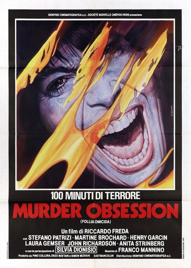 Murder obsession (Follia omicida) - Plakaty