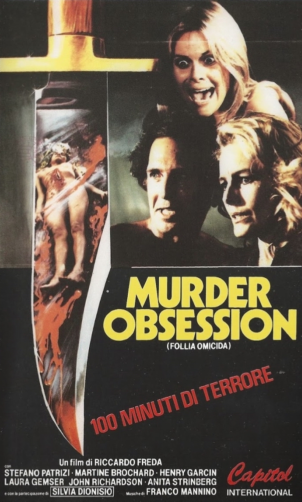 Murder obsession (Follia omicida) - Cartazes