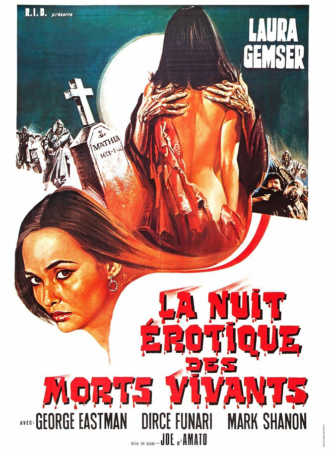 La Nuit érotique des morts-vivants - Affiches