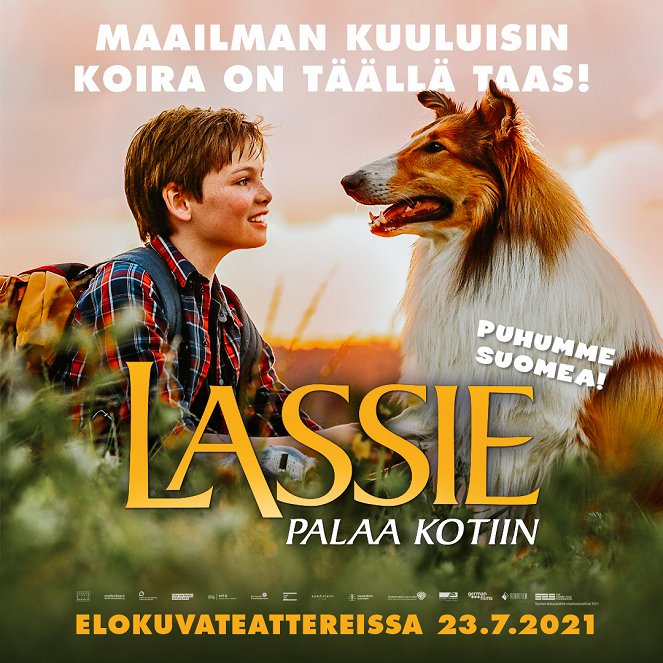Lassie kommer hem - Julisteet