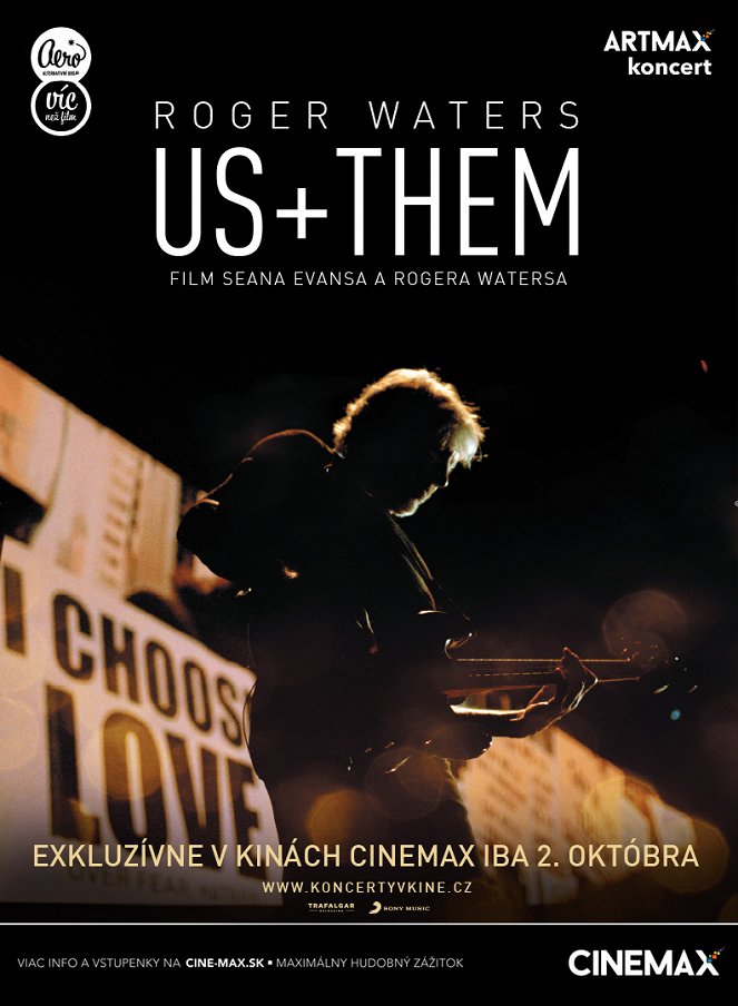 Roger Waters Us + Them - Plagáty