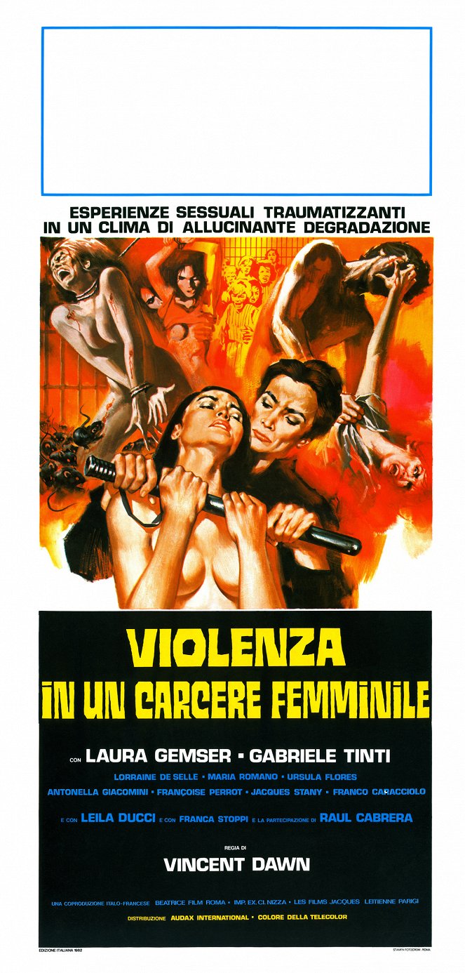 Violenza in un carcere femminile - Plakáty