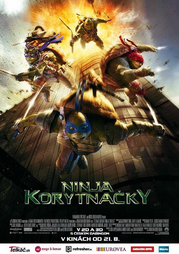 Ninja korytnačky - Plagáty