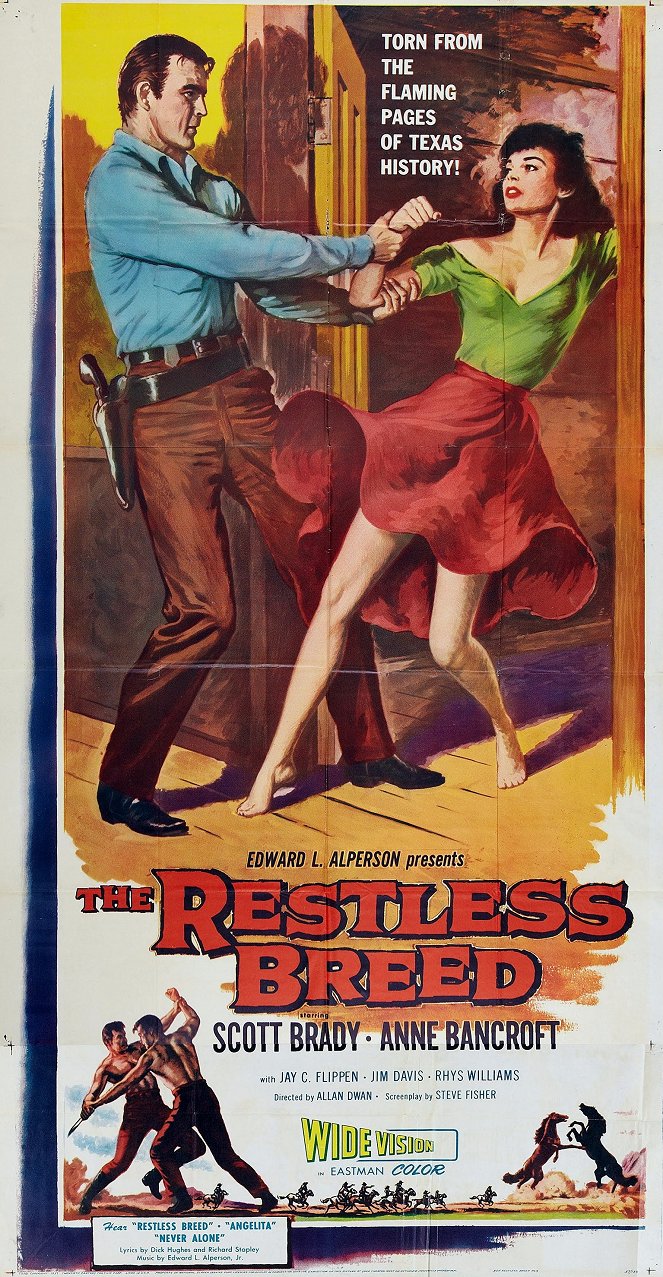The Restless Breed - Plakate