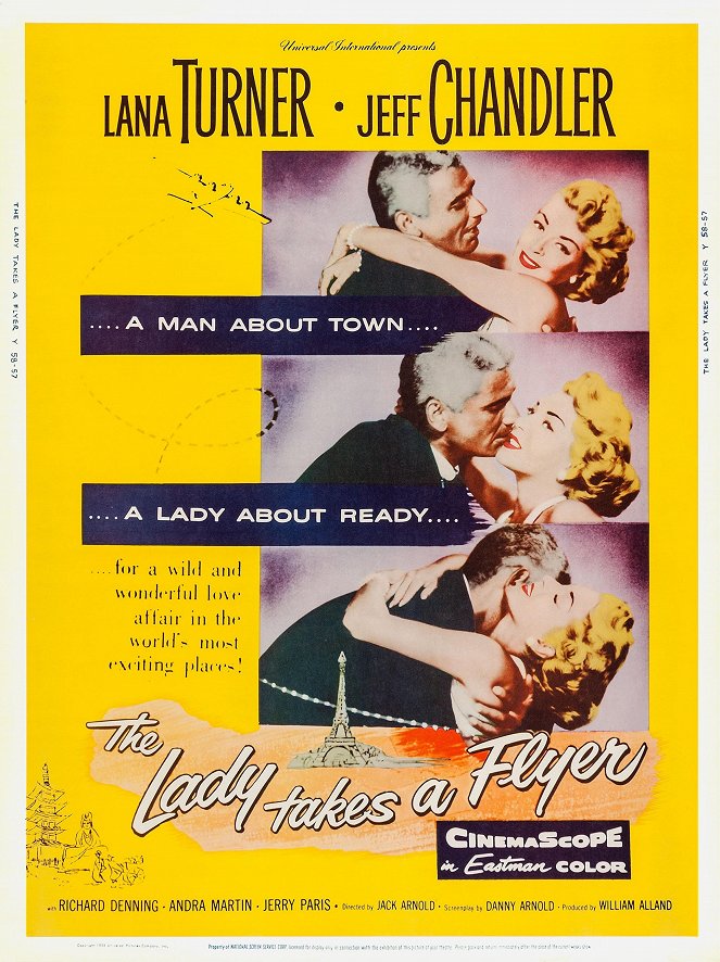 The Lady Takes a Flyer - Cartazes