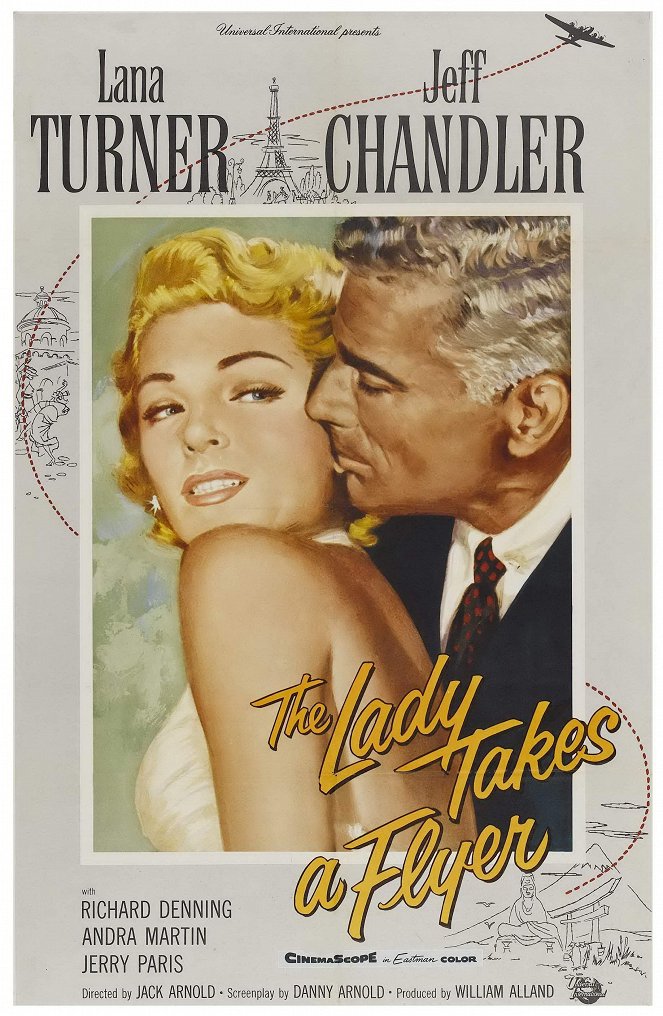 The Lady Takes a Flyer - Posters
