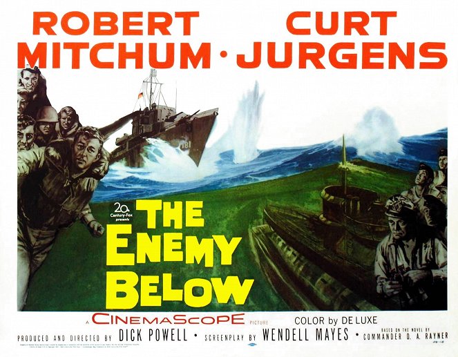 The Enemy Below - Plakaty