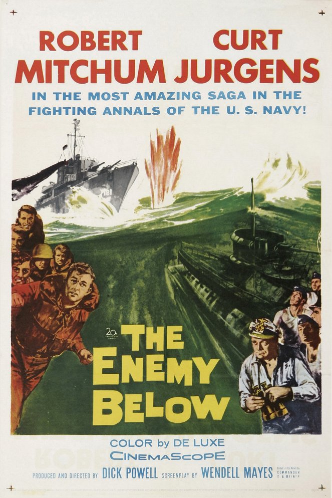 The Enemy Below - Cartazes