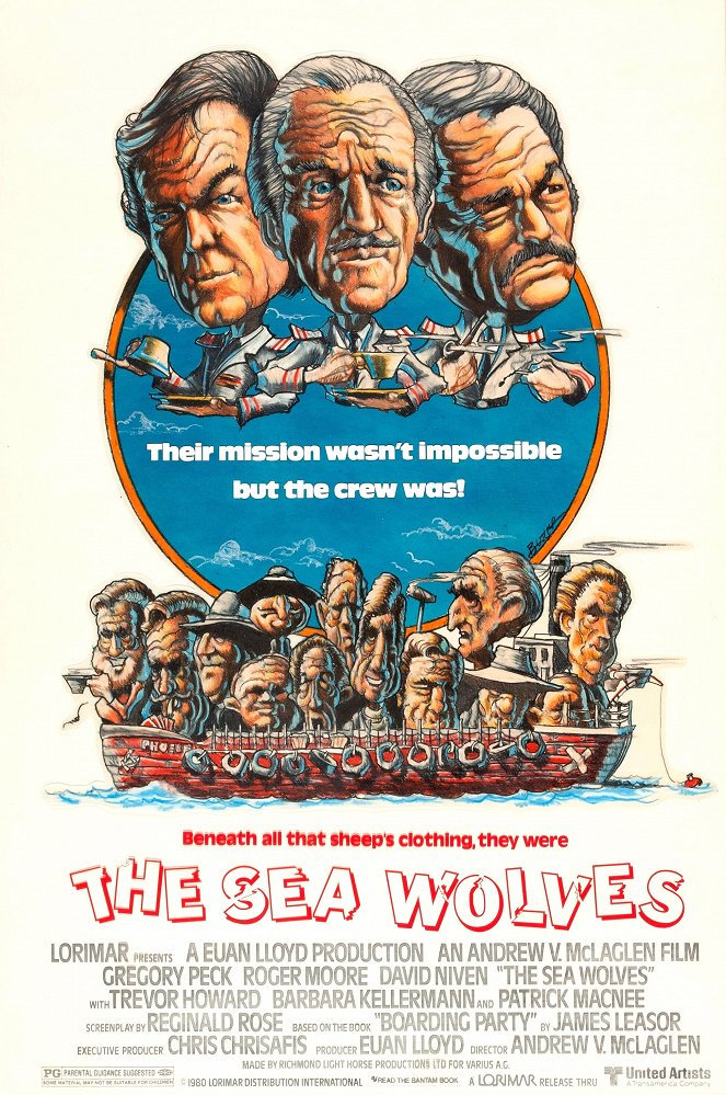 The Sea Wolves - Plakaty