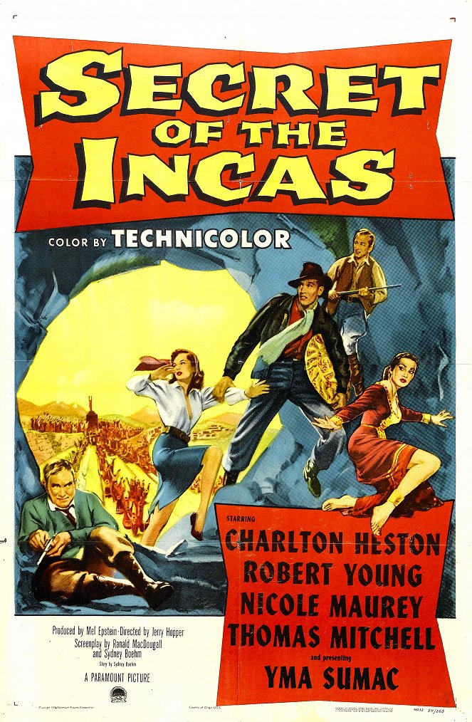 Le Secret des Incas - Affiches