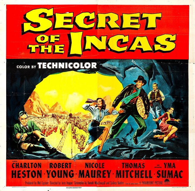 El secreto de los incas - Carteles