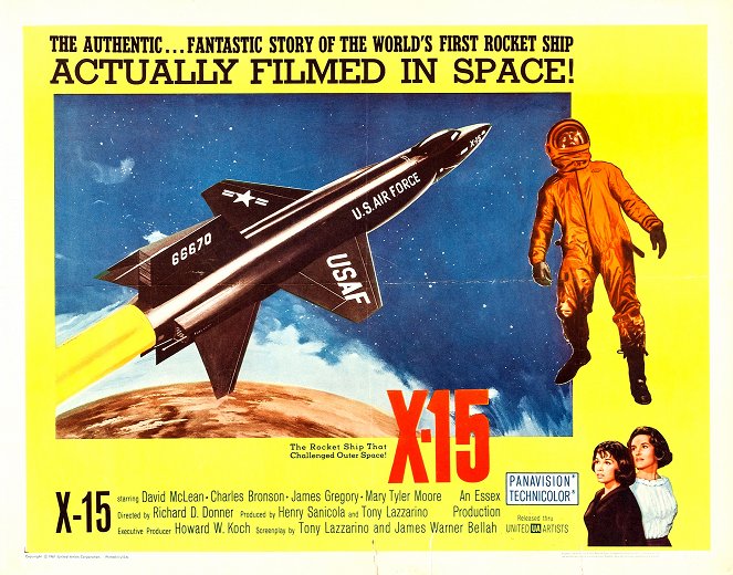 X-15 - Carteles