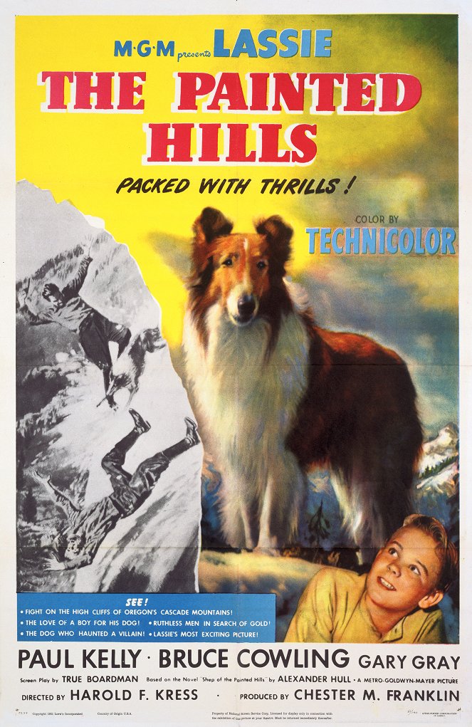 Lassie - Aranyló hegyek - Plakátok