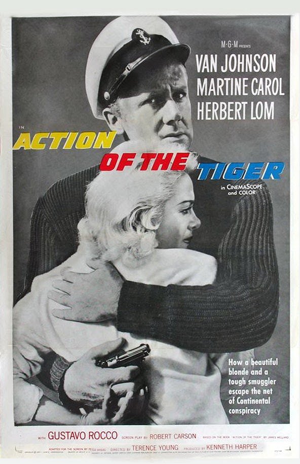 Action of the Tiger - Posters