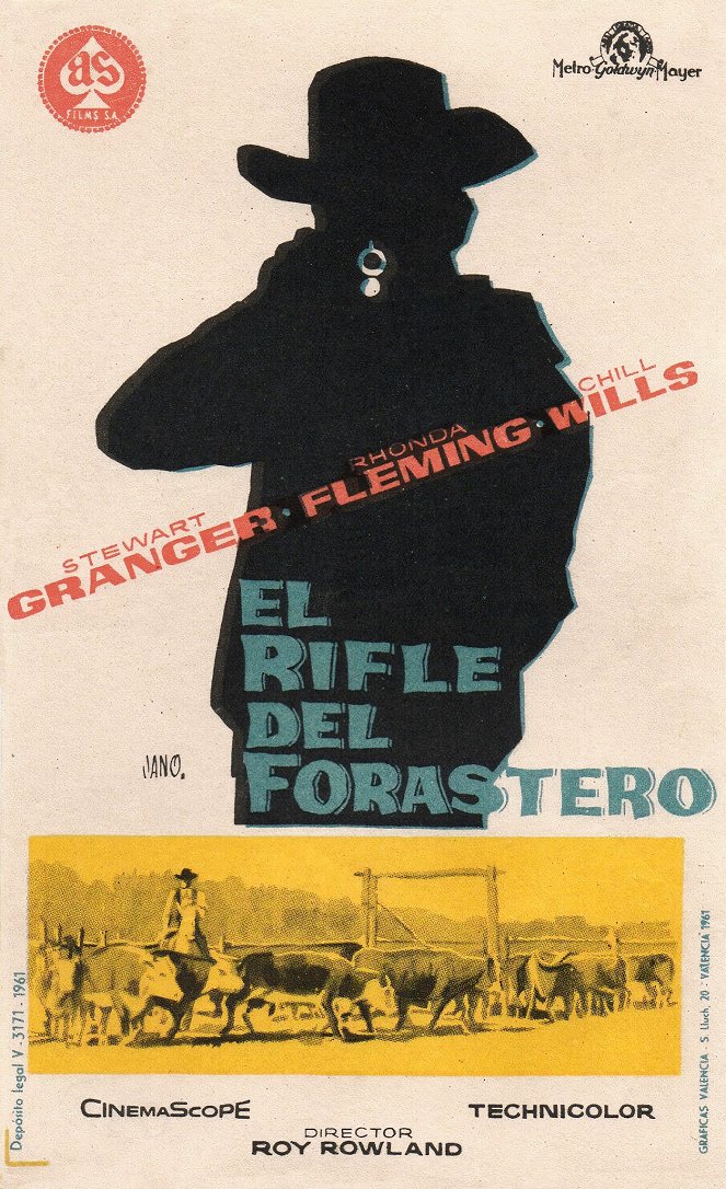 El rifle del forastero - Carteles