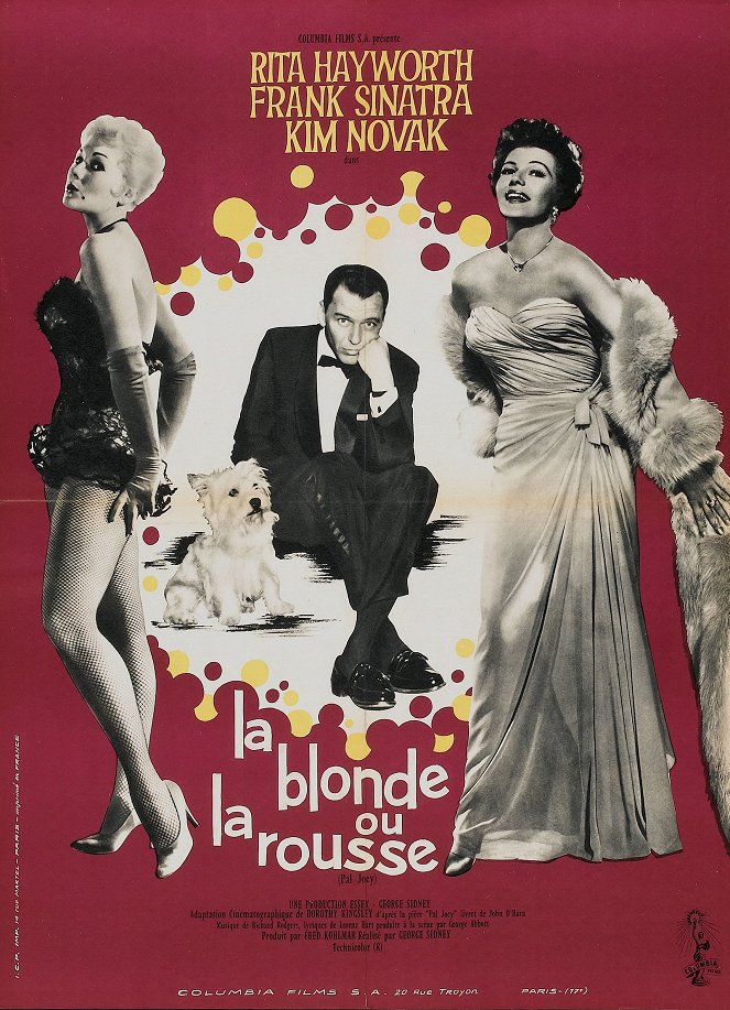 La Blonde ou la rousse - Affiches