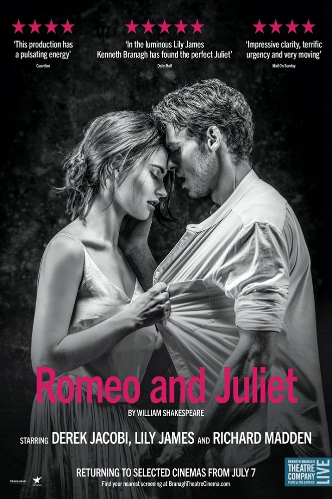 Kenneth Branagh Theatre Company: Romeo and Juliet - Plakátok